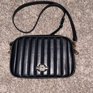 NWOT Coach Jes Crossbody With Linear Quilting